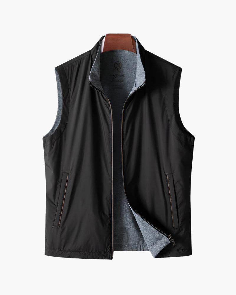 Gilet Uomo in Fleece Leggero Slim Fit Moderna - Vesarelli