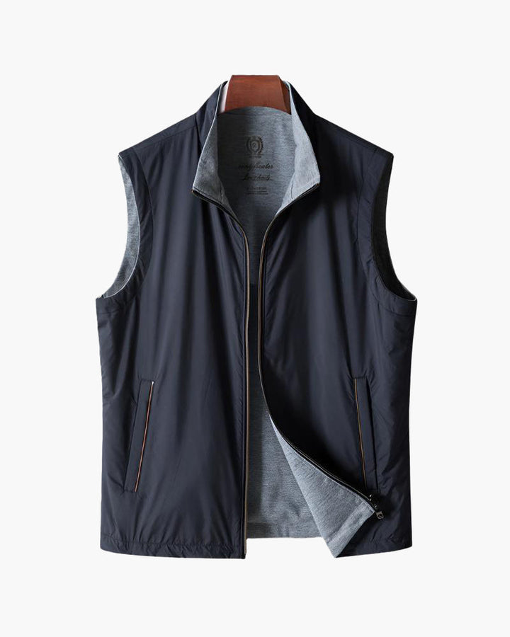 Gilet Uomo in Fleece Leggero Slim Fit Moderna - Vesarelli
