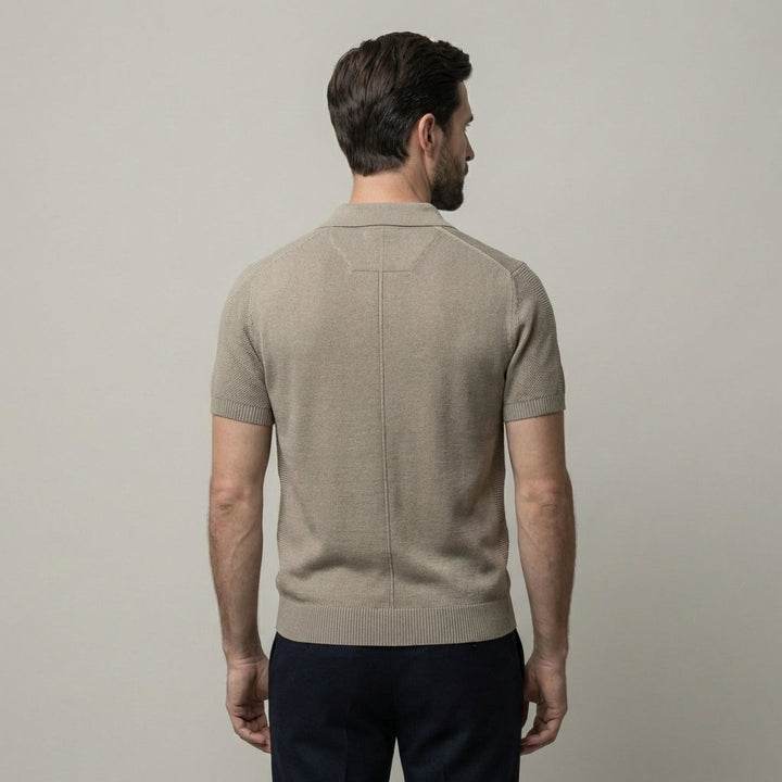 Polo Uomo Cotone Classica Vestibilità Regolare