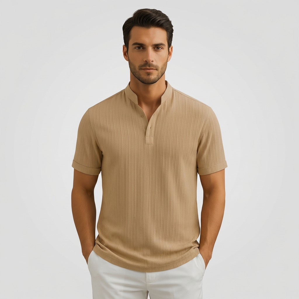 Maglietta Donna in Lino Collo a V - Vesarelli