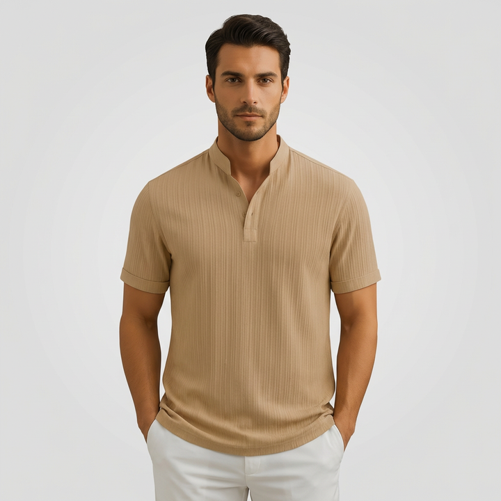 Maglietta Donna in Lino Collo a V - Vesarelli