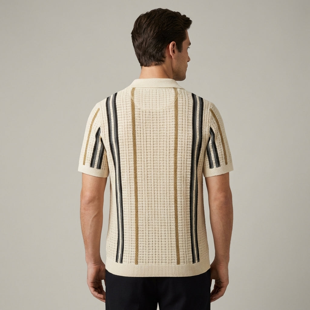 Polo Uomo Cotone Vestibilità Sartoriale Slim
