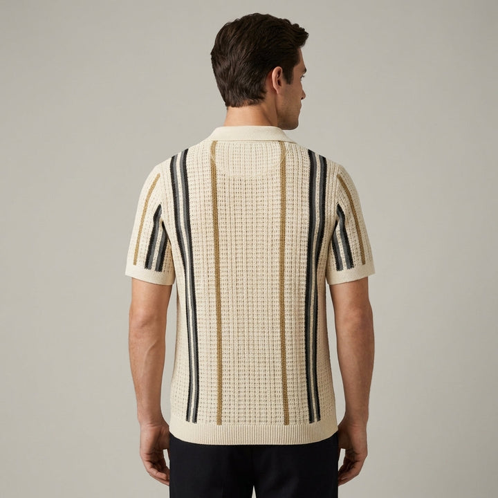 Polo Uomo Cotone Vestibilità Sartoriale Slim