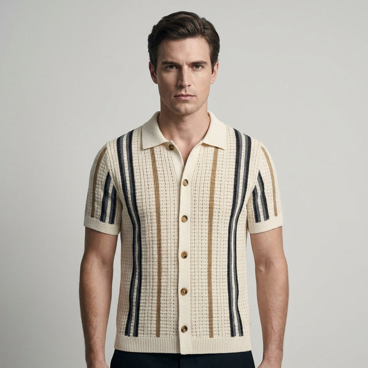 Polo Uomo Cotone Vestibilità Sartoriale Slim - Vesarelli