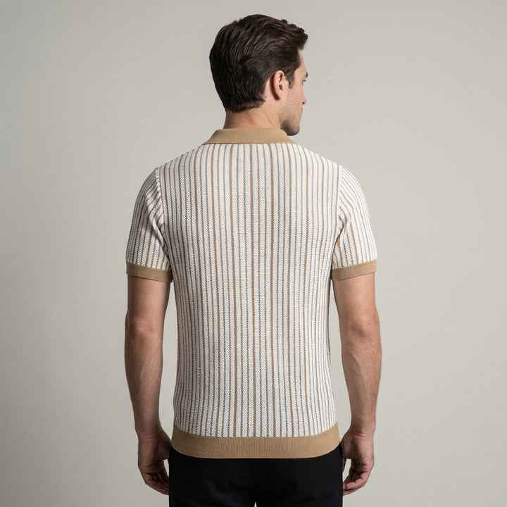Polo Uomo Cotone Stile Classico Vestibilità Comoda