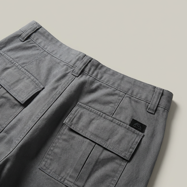Pantaloncini Cargo Uomo Cotone Tasche Multiple