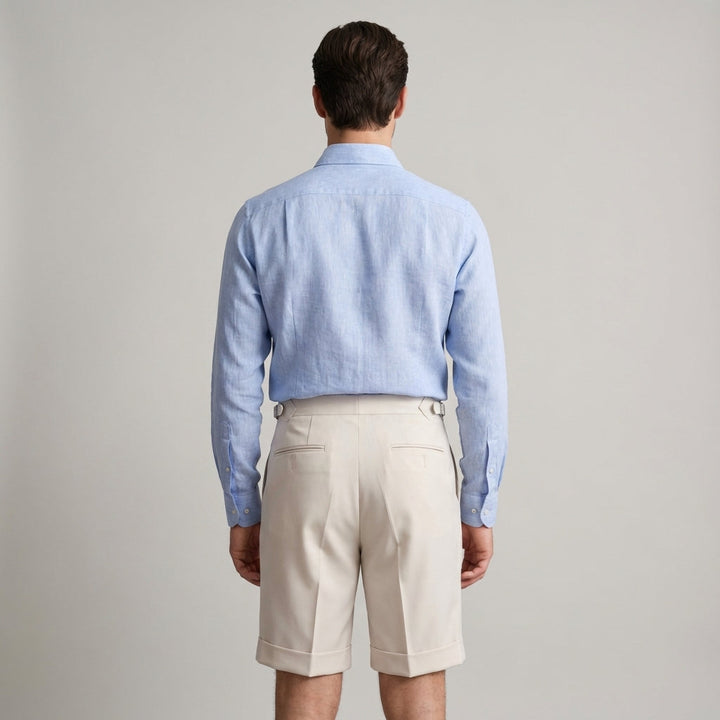 Pantaloncini Uomo Cotone Vestibilità Regular