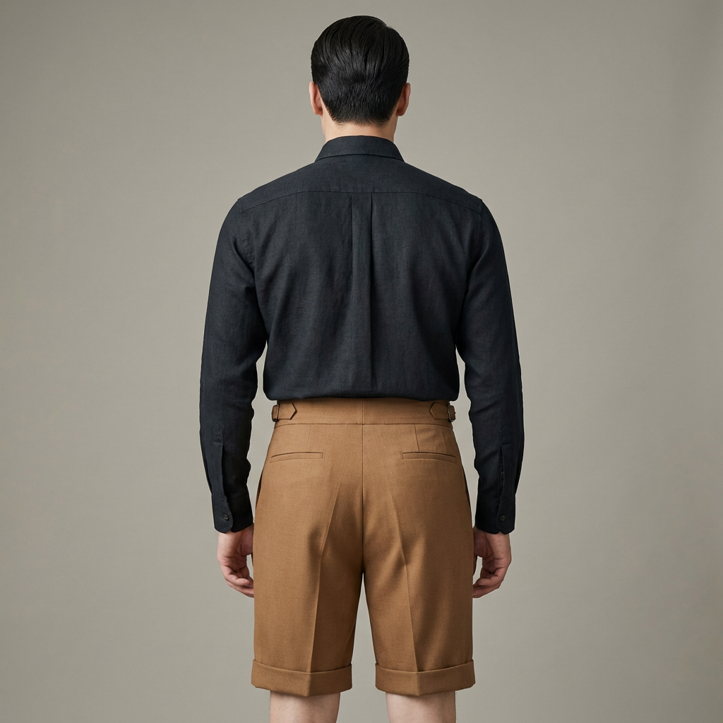 Pantaloncini Uomo Cotone Vestibilità Classica