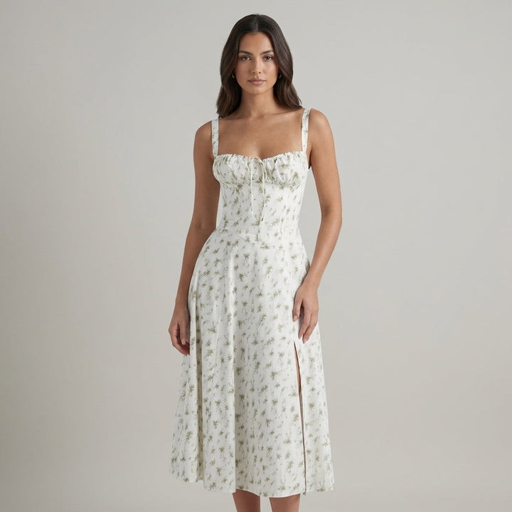 Abito Midi Donna Estivo Svasato Leggero - Vesarelli