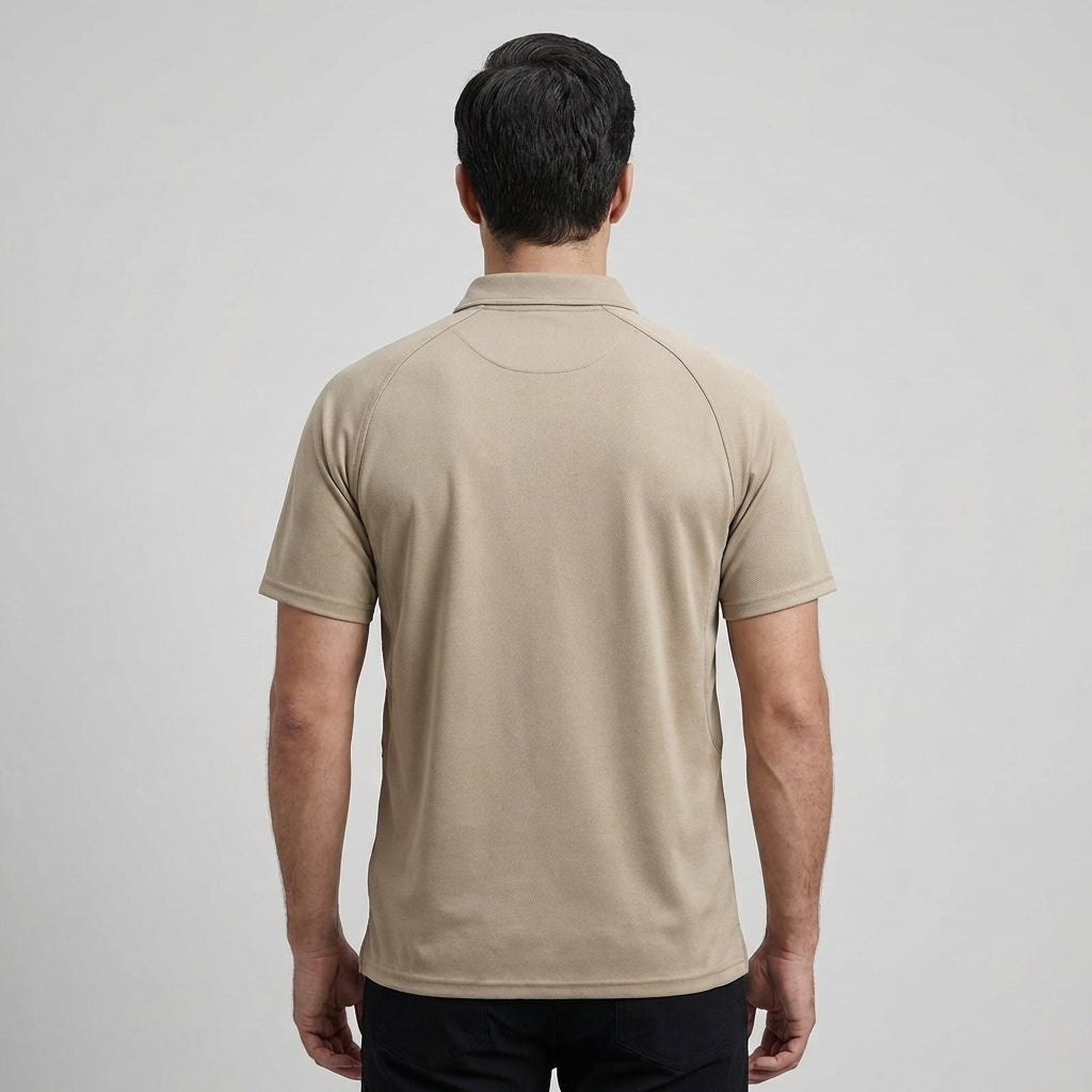 Polo Uomo Tessuto Tecnico Vestibilità Regular