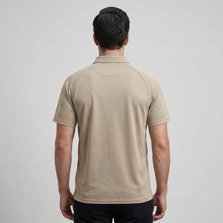 Polo Uomo Tessuto Tecnico Vestibilità Regular
