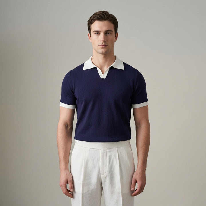 Polo Uomo in Maglia Manica Corta Classica - Vesarelli