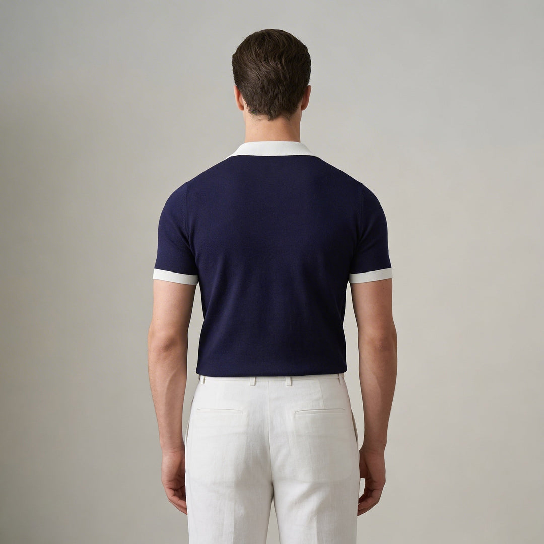 Polo Uomo in Maglia Manica Corta Classica