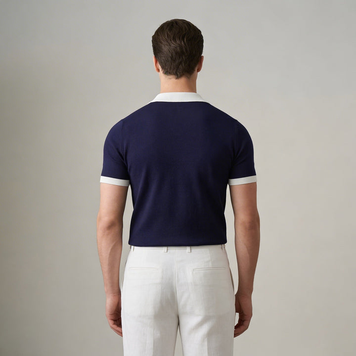 Polo Uomo in Maglia Manica Corta Classica