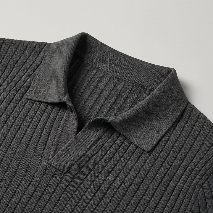 Polo Uomo Cotone Taglio Aderente