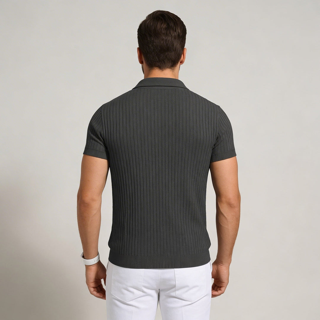 Polo Uomo Cotone Taglio Aderente