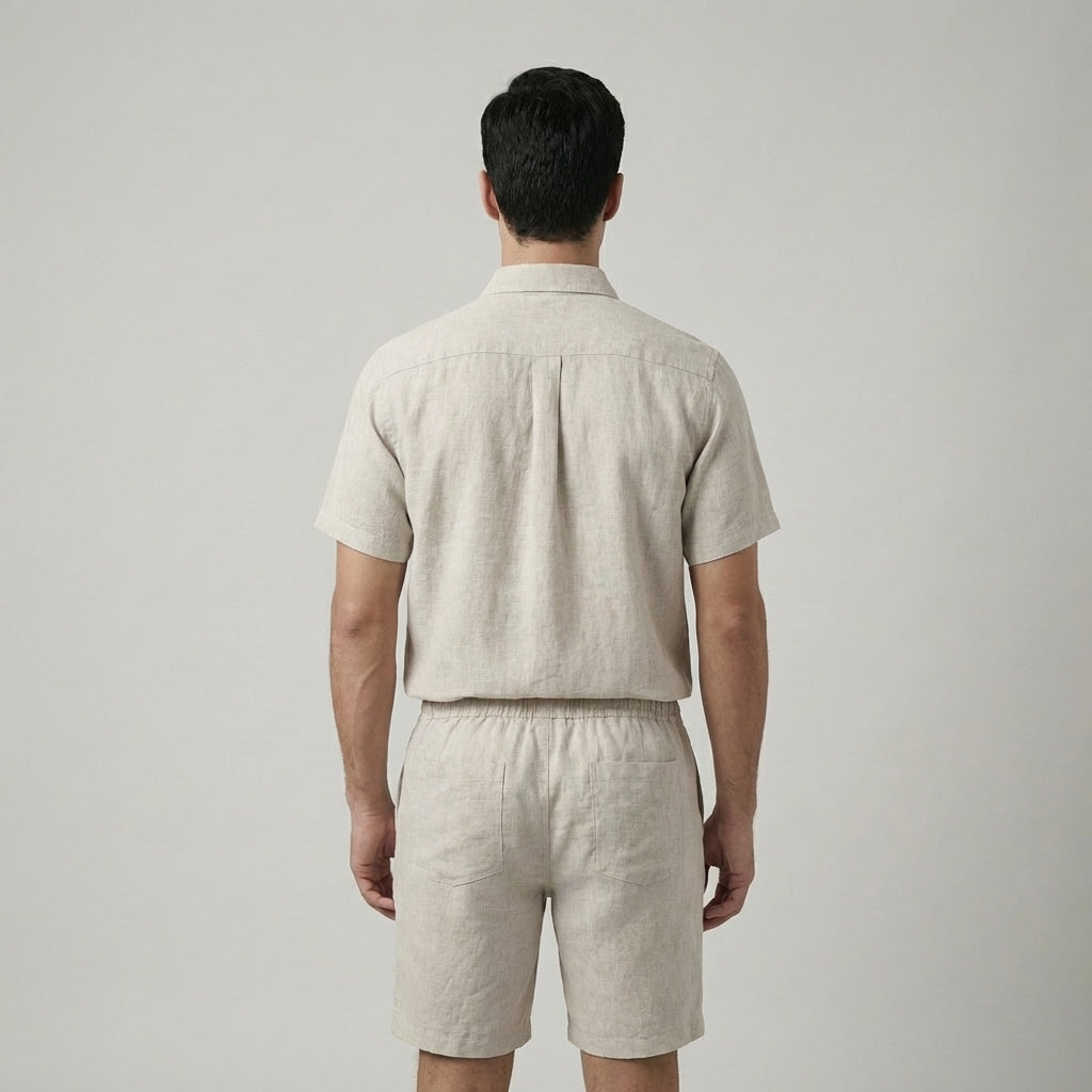 Pantaloncini Uomo in Lino Estivi Classici