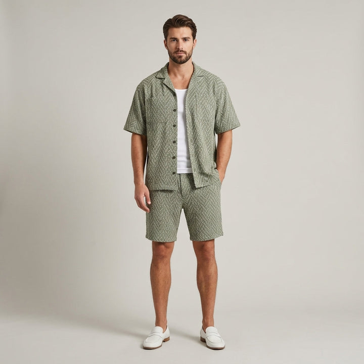 Completo Estivo Uomo Pantaloncini Classici - Vesarelli