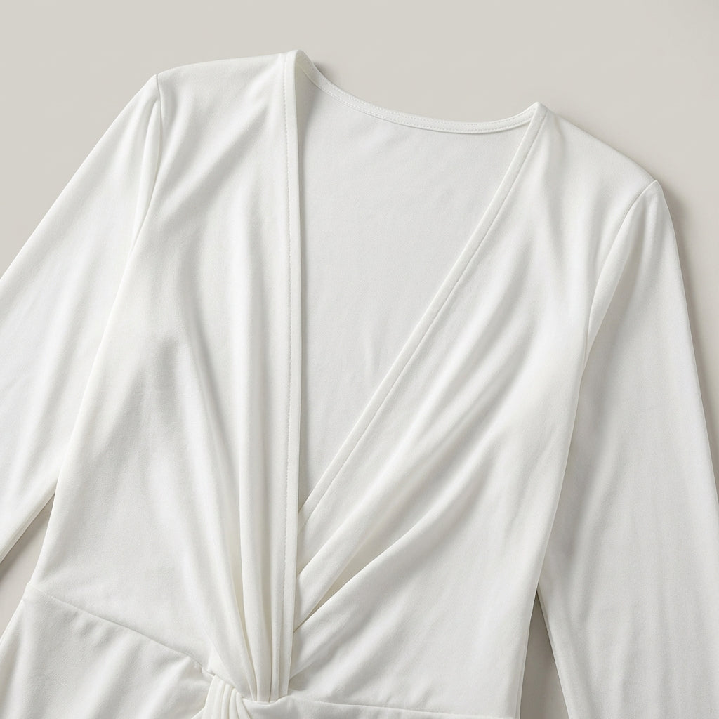 Abito Lungo Donna Classico Vestibilità Sofisticata