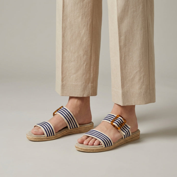 Sandali Donna Espadrillas Comodi Estivi Slider - Vesarelli
