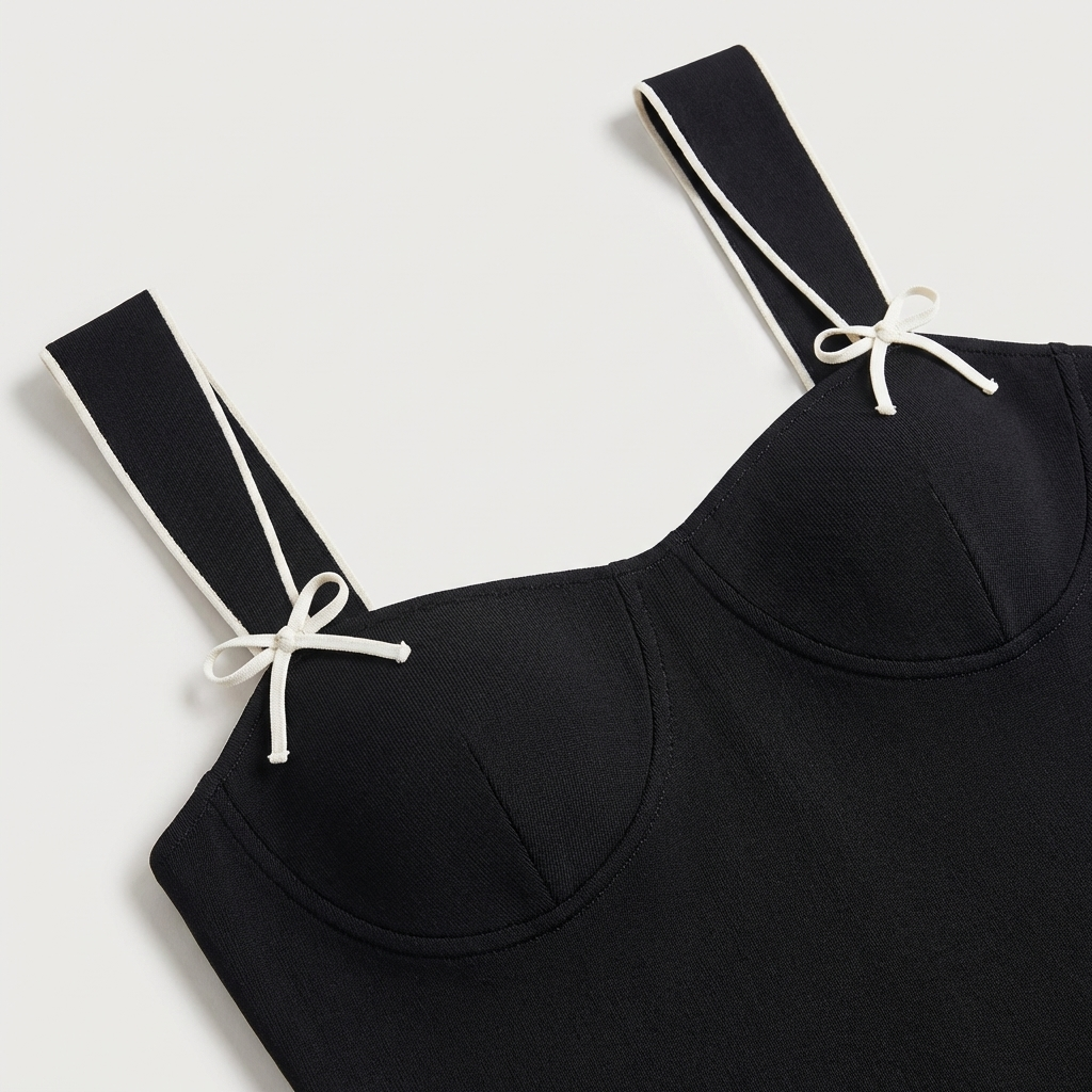 Abito Lungo Donna Scollo Cuore Elegante