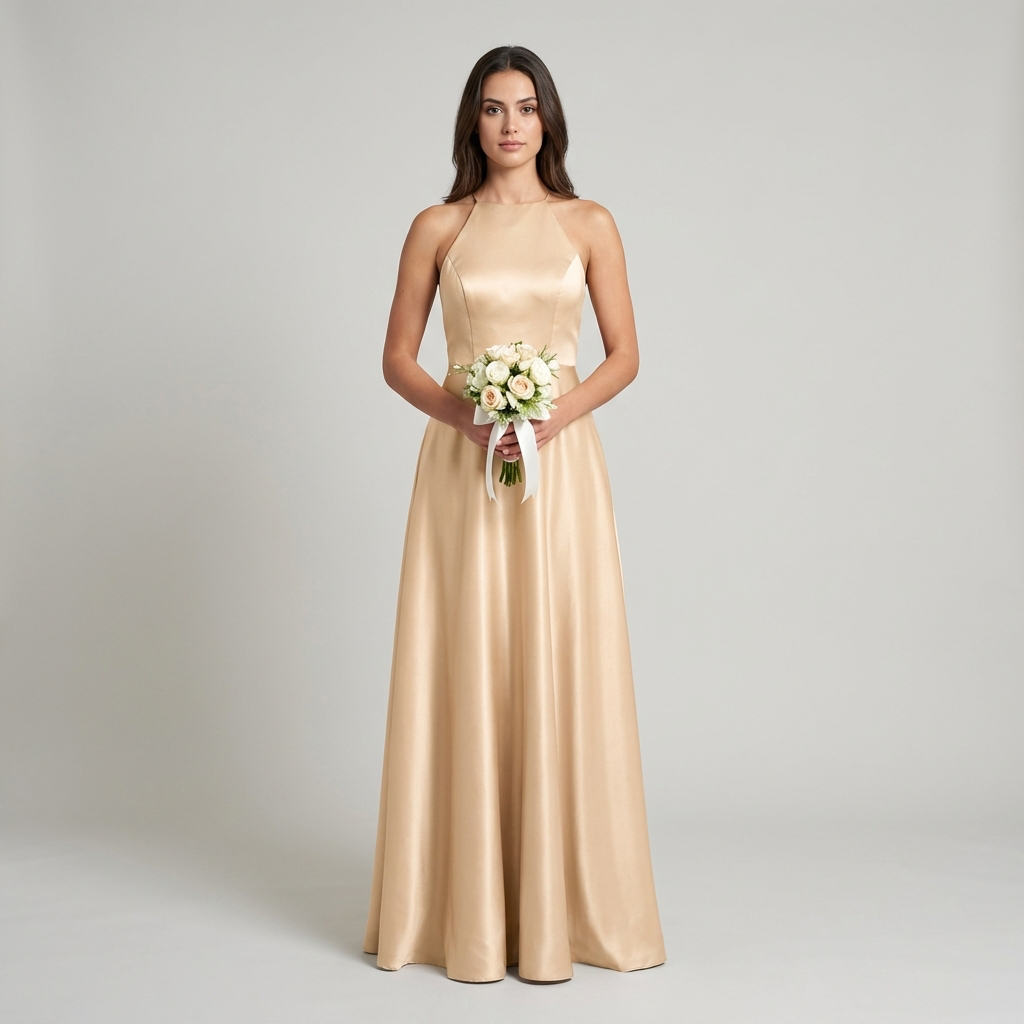 Abito Cerimonia Donna Trapezio Elegante - Vesarelli
