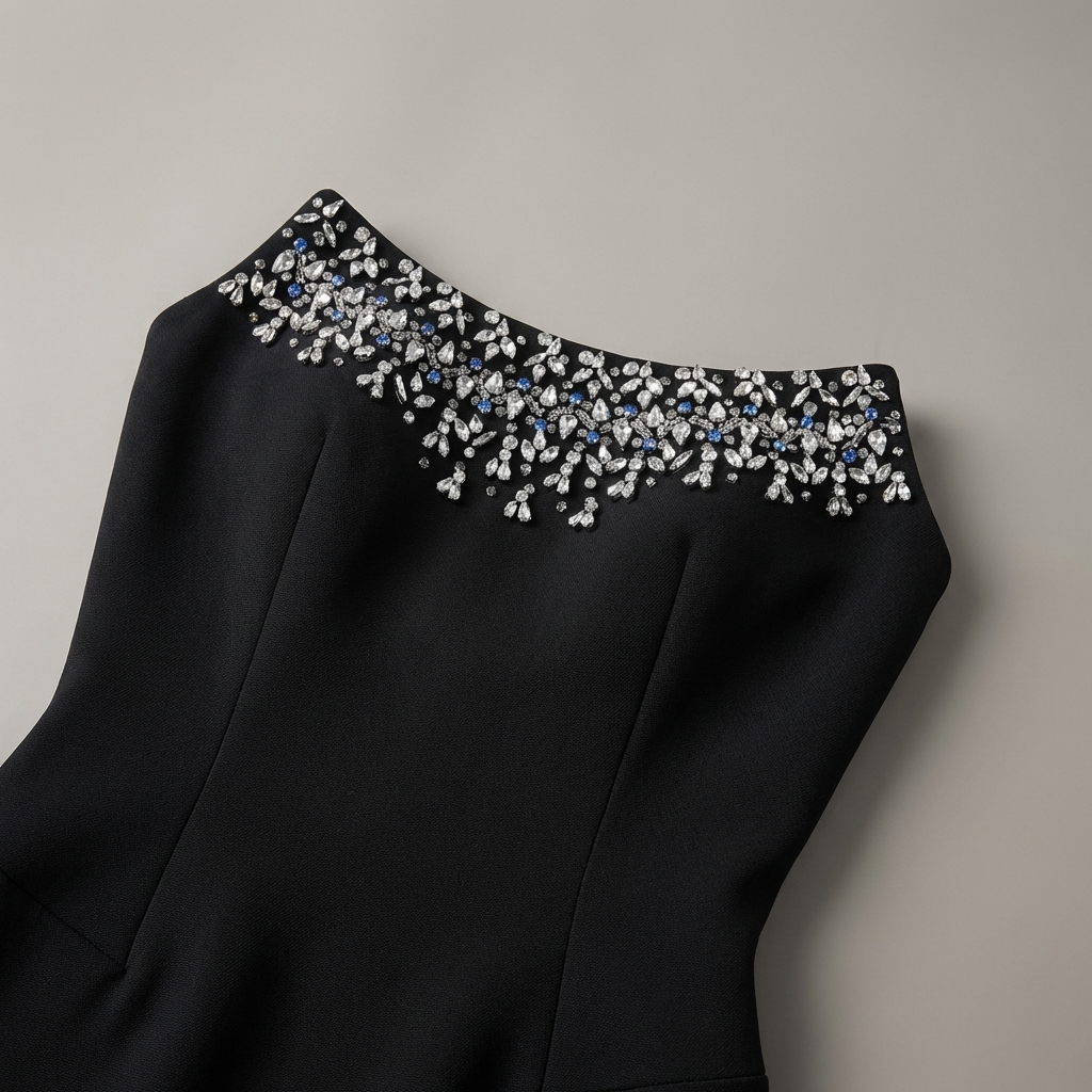 Abito Mini Donna Spalle Scoperte Elegante