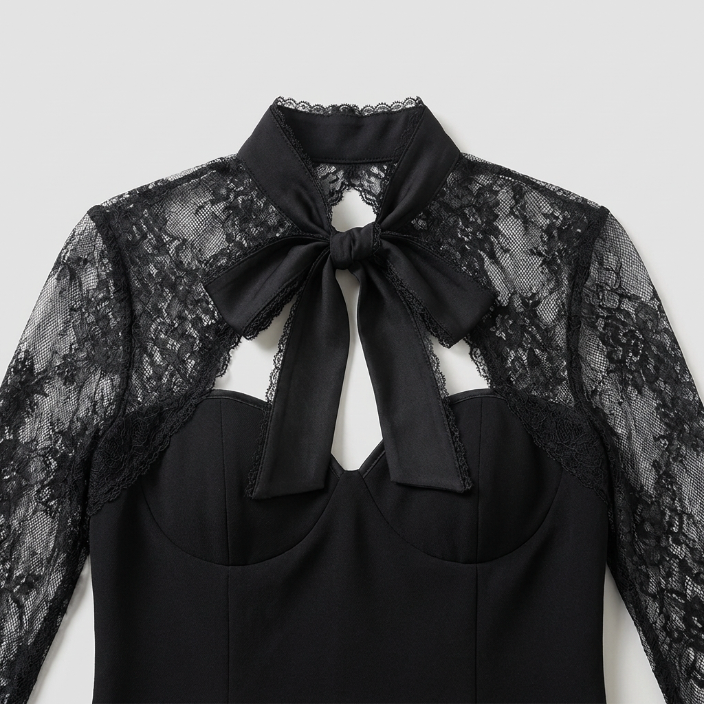 Abito Cerimonia Donna Elegante Svasato