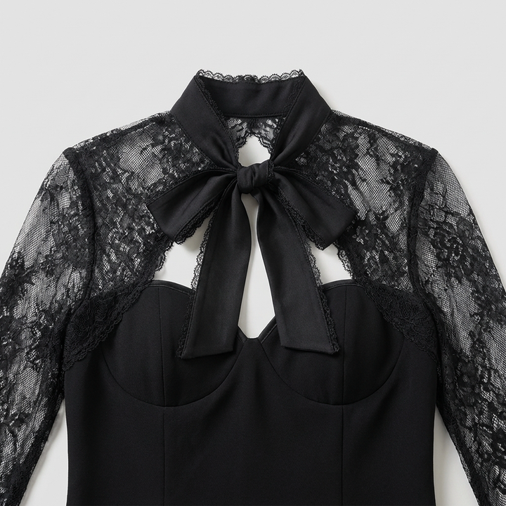 Abito Cerimonia Donna Elegante Svasato