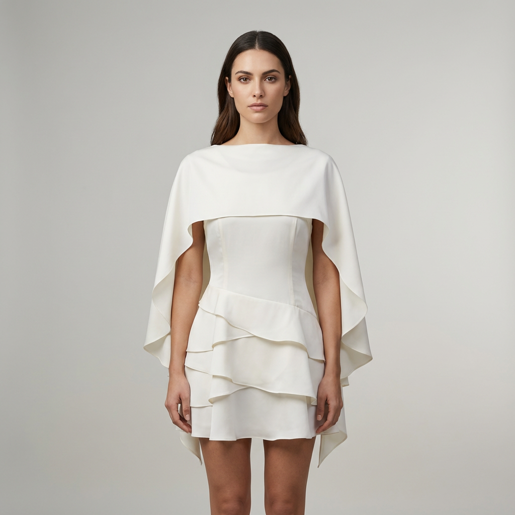 Abito Cerimonia Donna Stile Romantico Elegante - Vesarelli