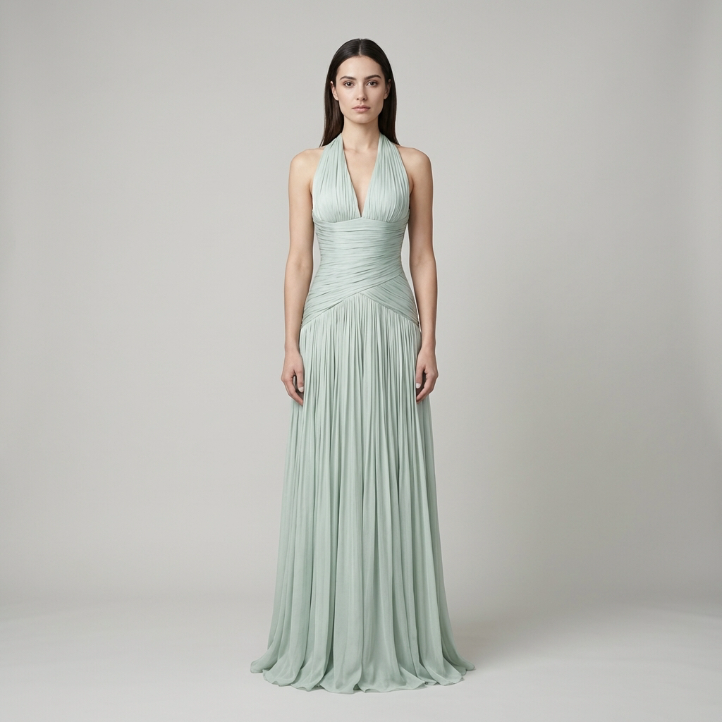 Abito Cerimonia Donna Maxi Elegante - Vesarelli