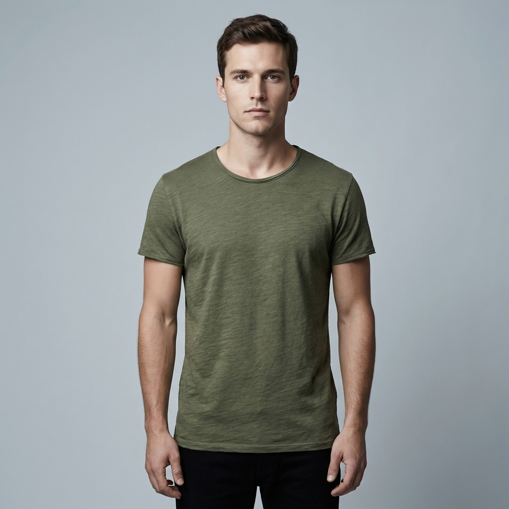 T-shirt Uomo Cotone Estiva Vestibilità Regular - Vesarelli