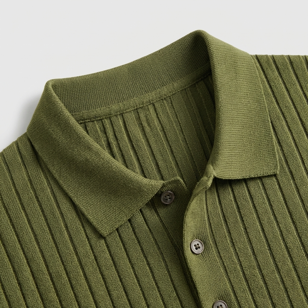 Polo Uomo in Costine Vestibilità Classica