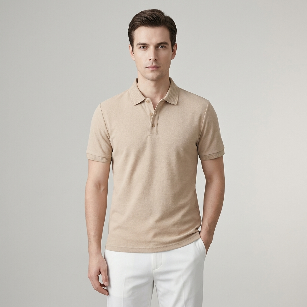 Polo Uomo Cotone Classica Manica Corta - Vesarelli