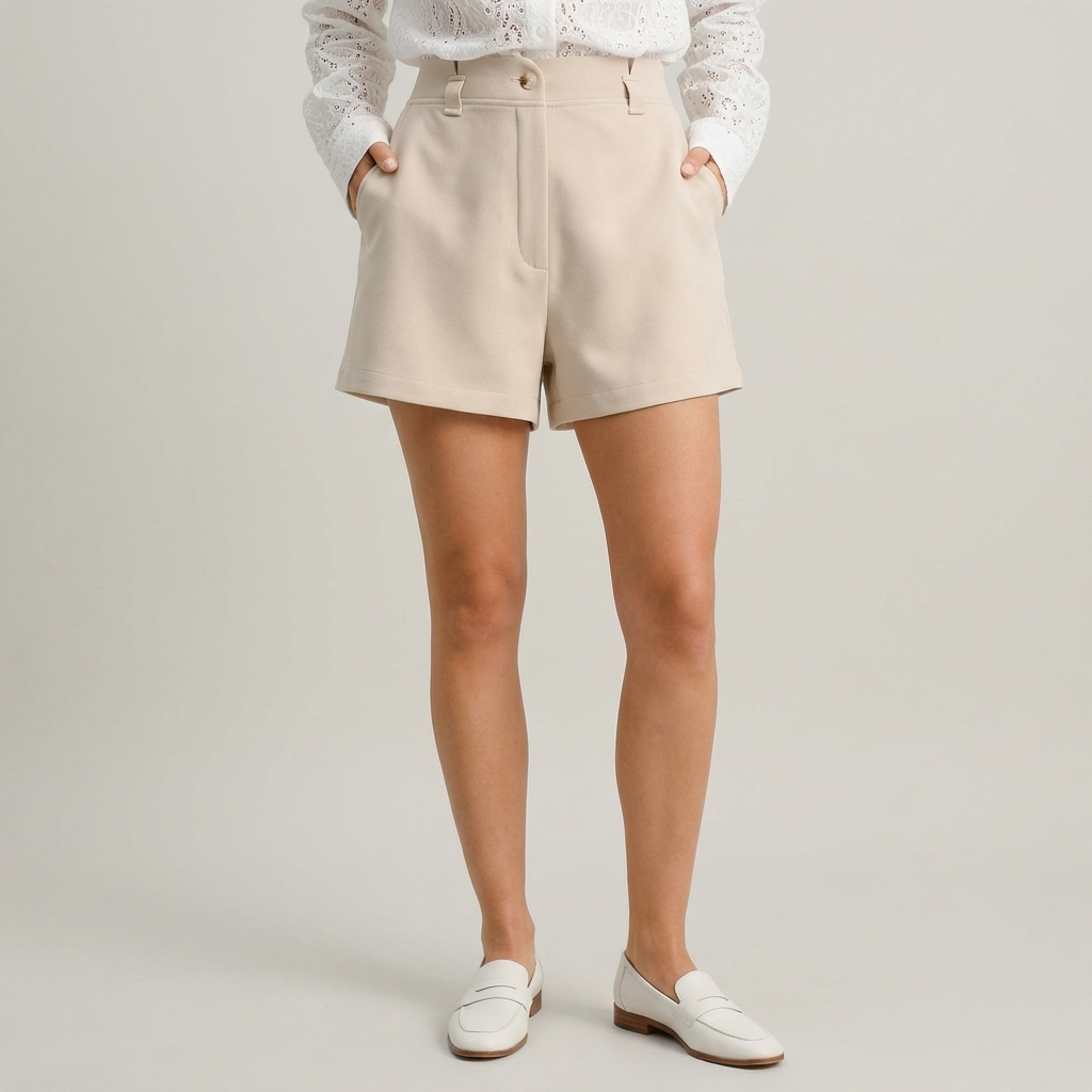 Short Donna con Cintura Taglio Raffinato - Vesarelli