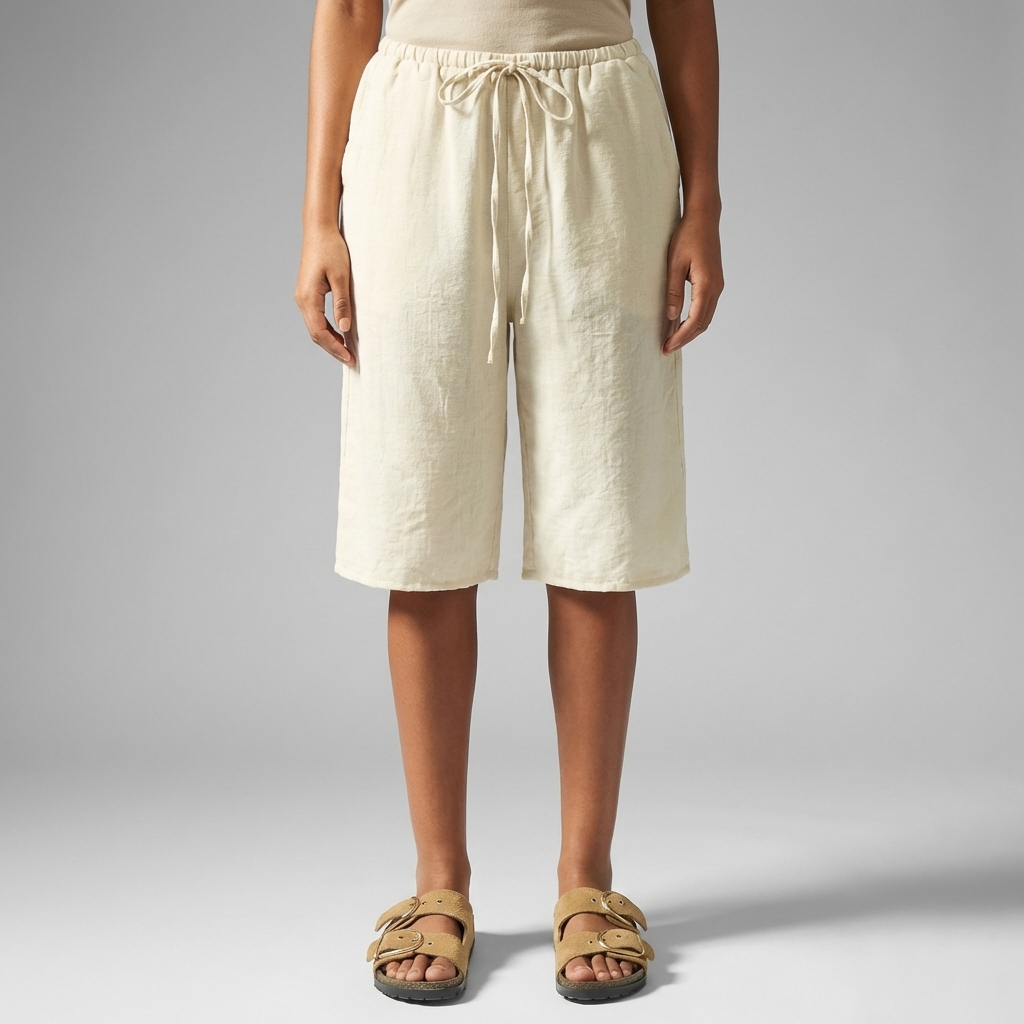 Bermuda Donna con Coulisse Vita Regolabile - Vesarelli