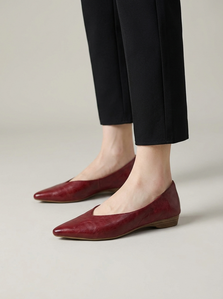 Ballerine Donna in Pelle Vera Eleganti Classiche - Vesarelli