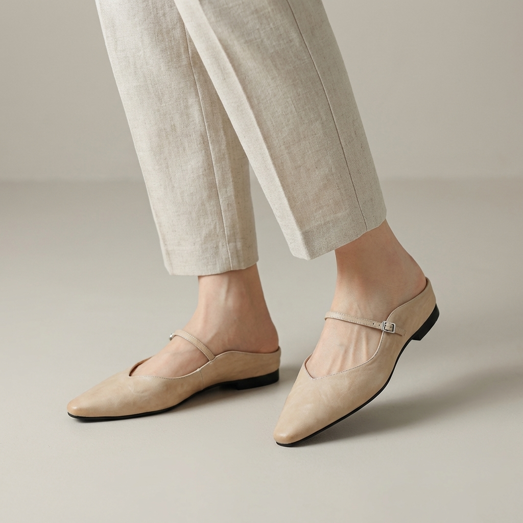 Ballerine Donna Punta Classica Comfort - Vesarelli