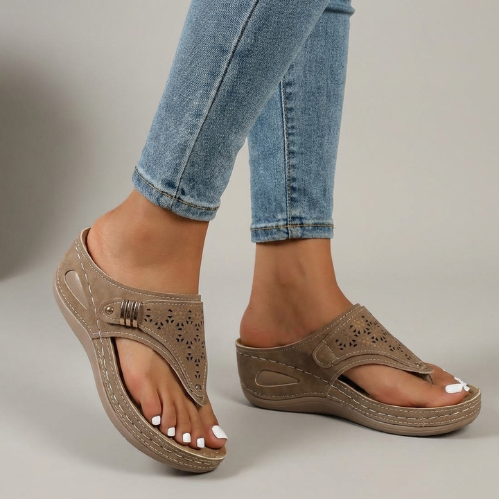 Sandali Ortopedici Uomo Slip-On Comfort Ergonomico - Vesarelli