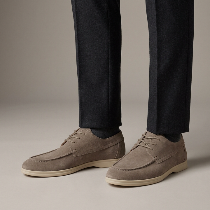 Scarpe Uomo in Suede Stile Città Elegante - Vesarelli