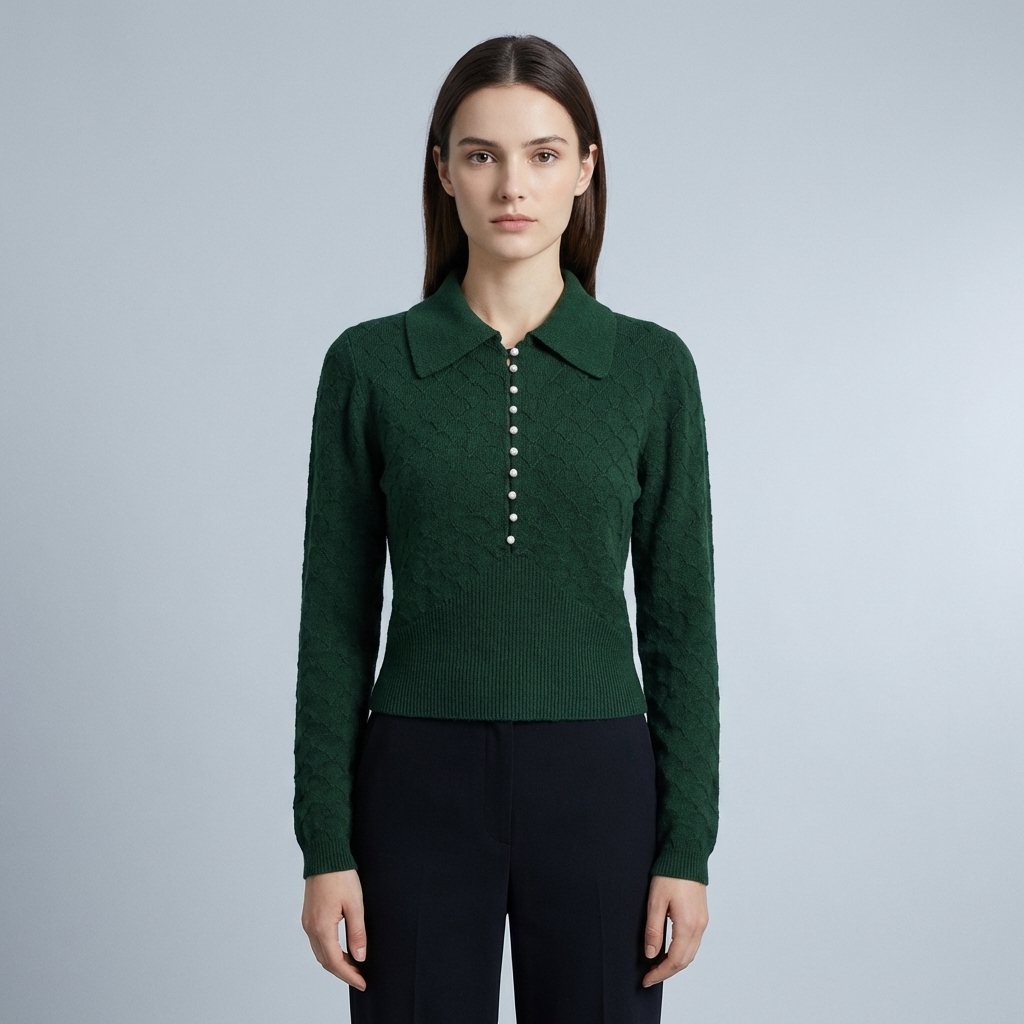 T-shirt Donna Cotone Costine Vestibilità Slim - Vesarelli