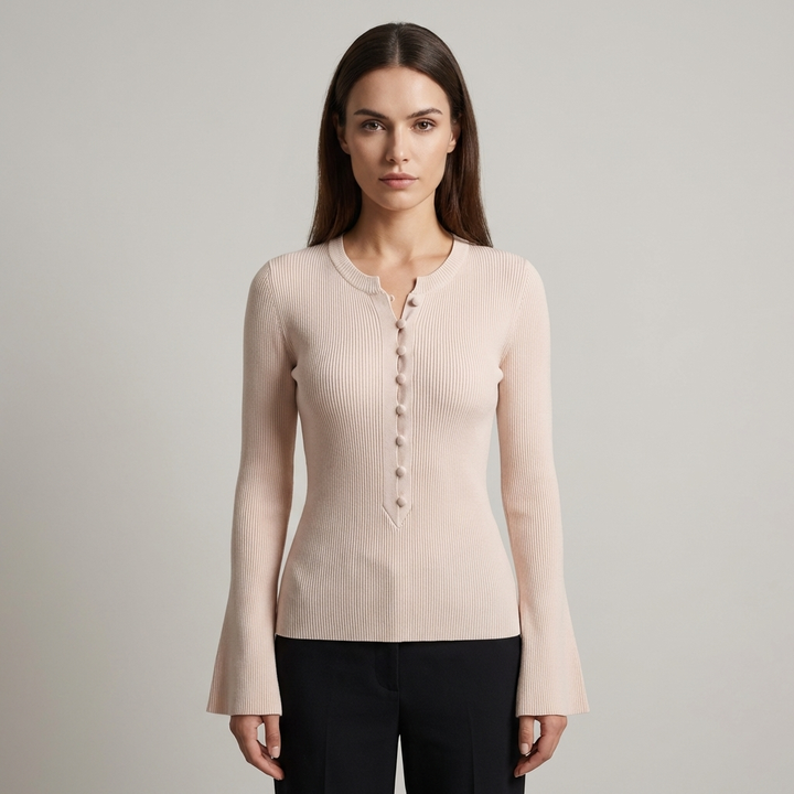 T-shirt Donna Maniche Svasate Stile Raffinato - Vesarelli