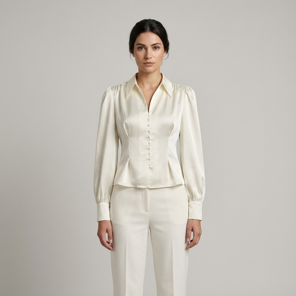 Camicetta Donna Maniche a Sbuffo Elegante - Vesarelli