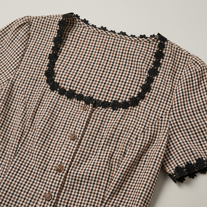 T-shirt Donna Scollo Quadrato Vestibilità Raffinata - Vesarelli