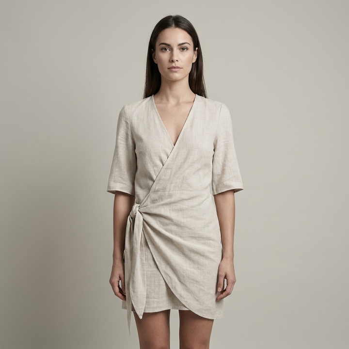 Abito Corto Donna Estivo Elegante - Vesarelli
