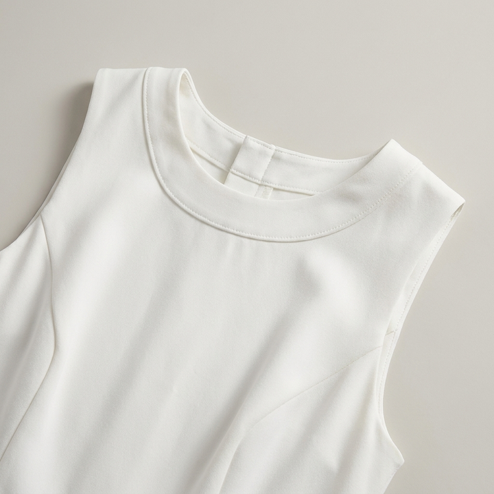 Abito Cerimonia Mini Donna Elegante Svasato