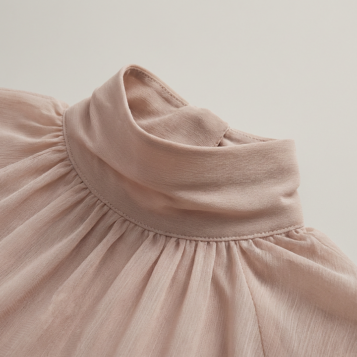 Abito Donna in Chiffon con Mantella Elegante