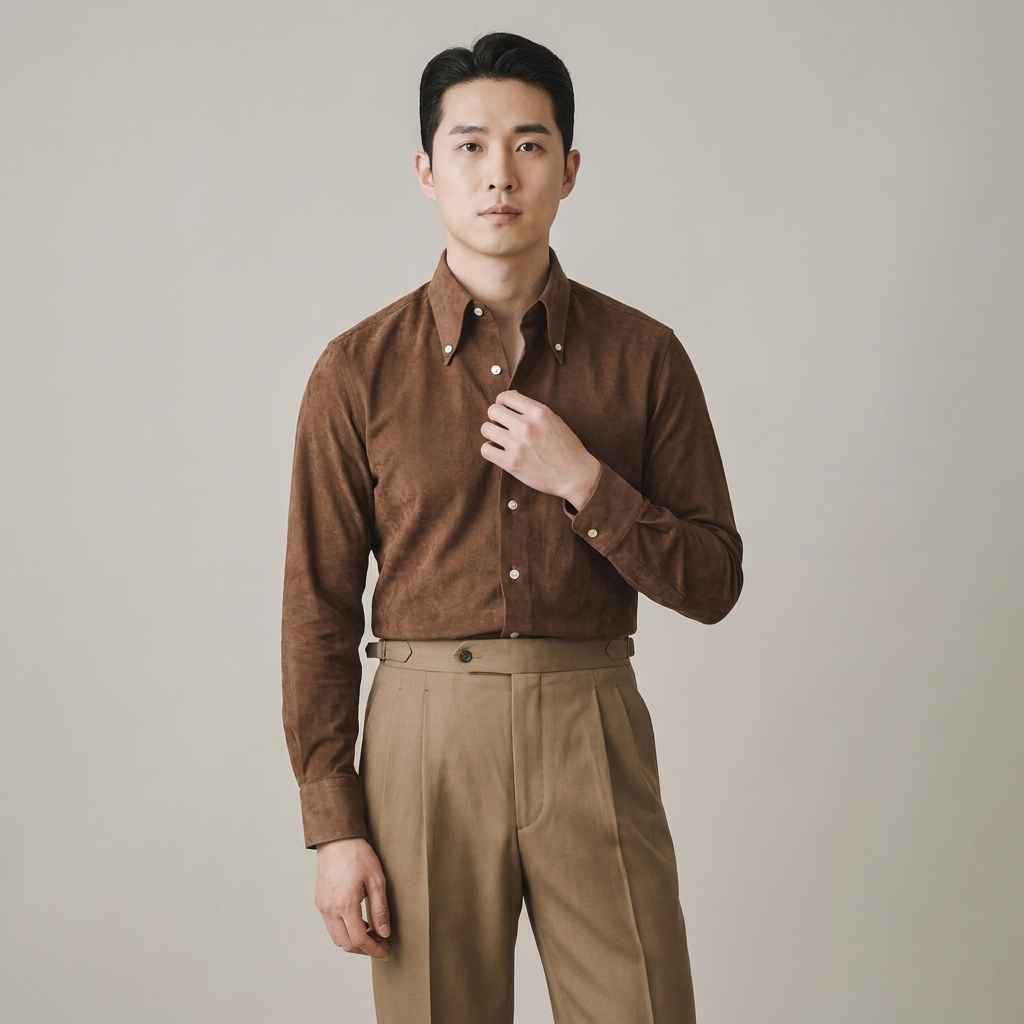 Camicia Uomo Vintage Elegante Taglio Classico - Vesarelli