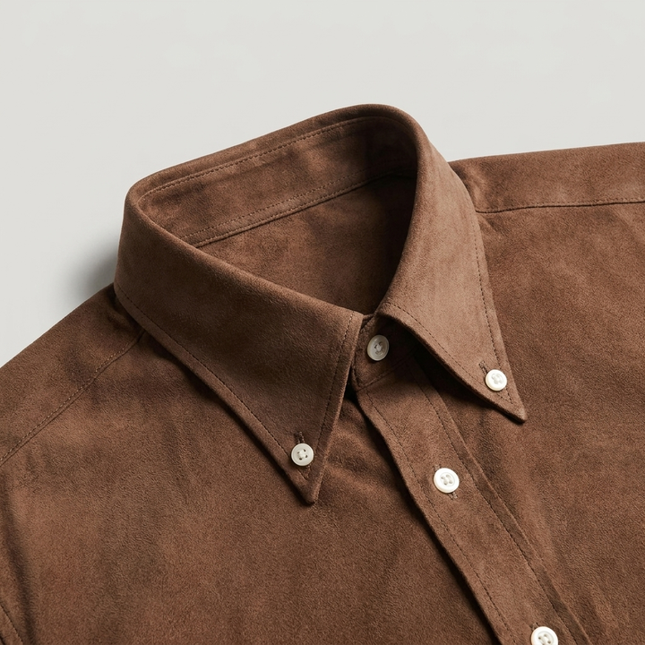 Camicia Uomo Vintage Elegante Taglio Classico