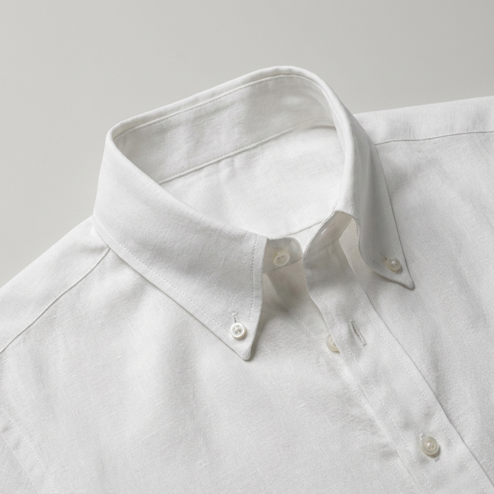 Camicia Uomo in Lino Vestibilità Classica